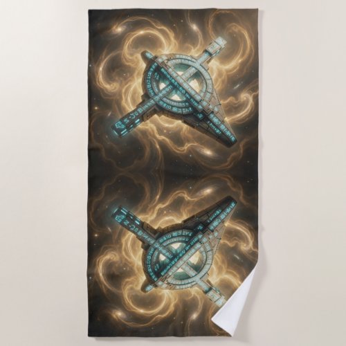 Stellar Path – Journey Through the Universe´11 Beach Towel