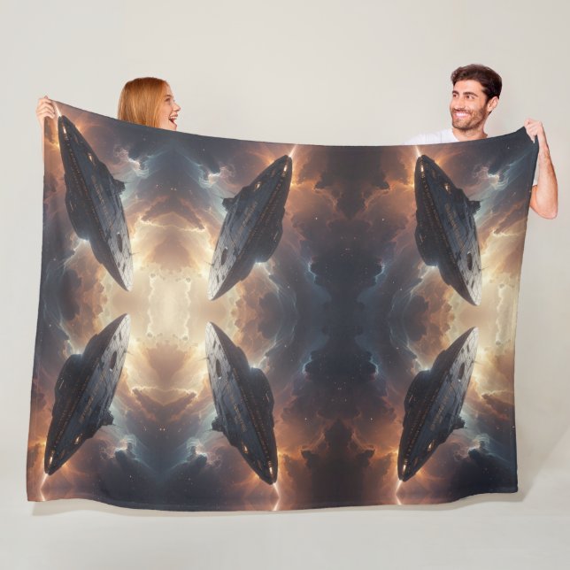Stellar Path – Journey Through the Universe´13 Fleece Blanket (In Situ)