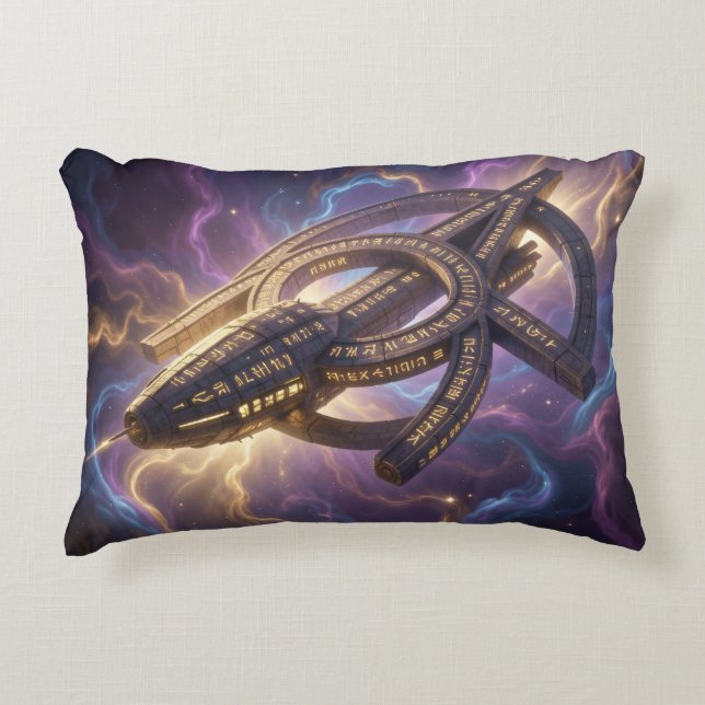 Stellar Path – Journey Through the Universe´14 Accent Pillow (Front)