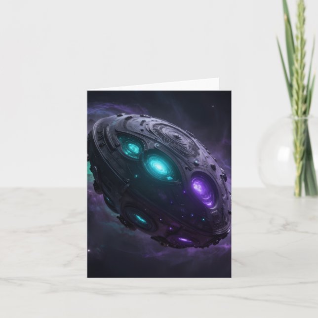 Stellar Path – Journey Through the Universe´1 Holiday Card (Front)