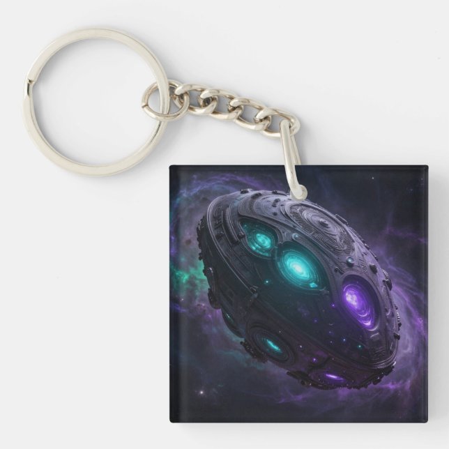 Stellar Path – Journey Through the Universe´1 Keychain (Front)