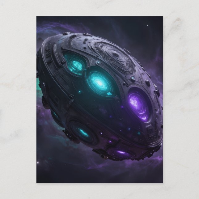 Stellar Path – Journey Through the Universe´1 Postcard (Front)