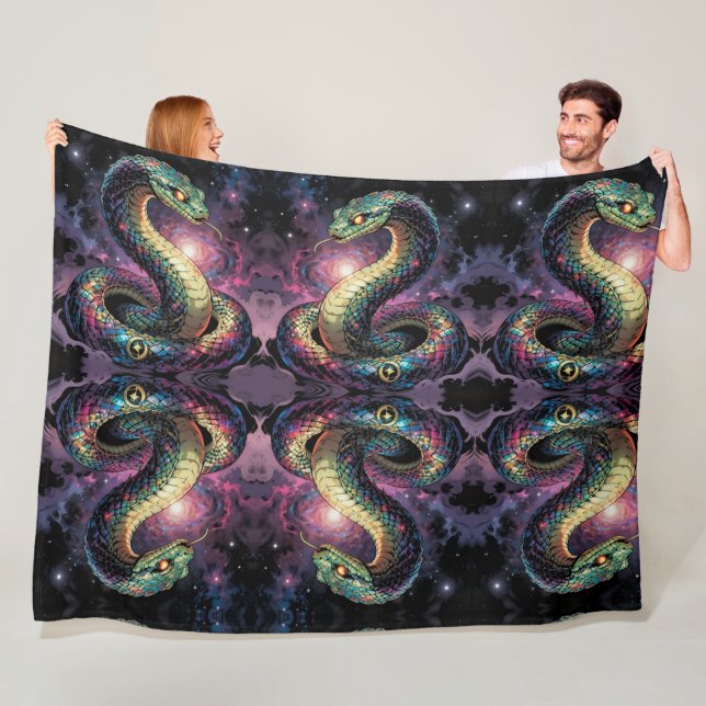 Stellar Path – Journey Through the Universe´2 Fleece Blanket (In Situ)
