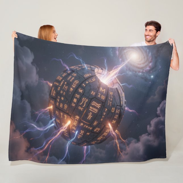 Stellar Path – Journey Through the Universe´4 Fleece Blanket (In Situ)