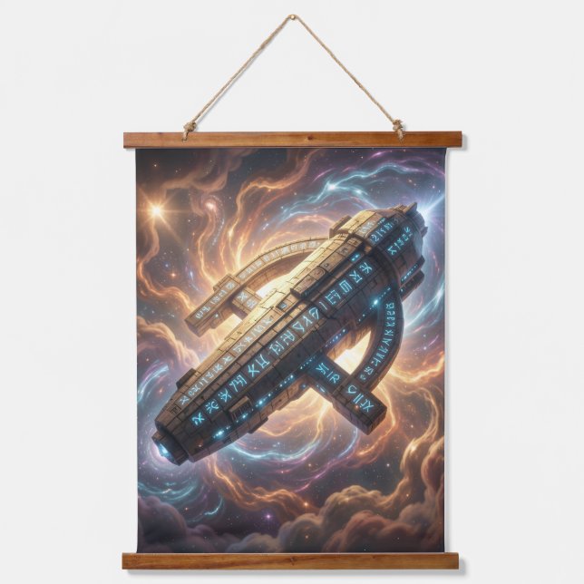Stellar Path – Journey Through the Universe´5 Hanging Tapestry (Front)
