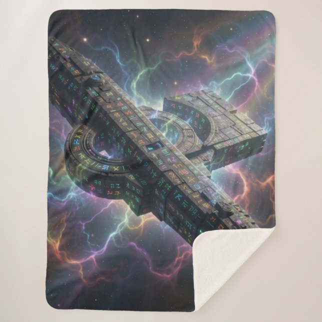 Stellar Path – Journey Through the Universe´6 Sherpa Blanket (Front)