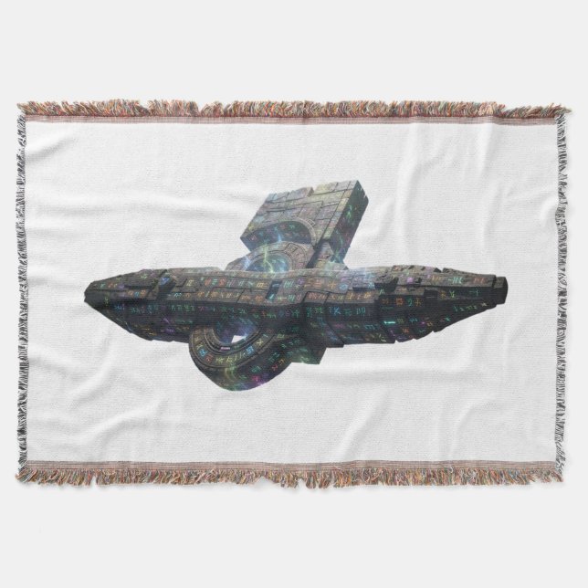 Stellar Path – Journey Through the Universe´6 Throw Blanket (Front)