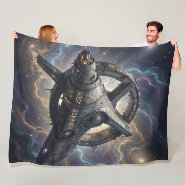 Stellar Path – Journey Through the Universe´7 Fleece Blanket (In Situ)