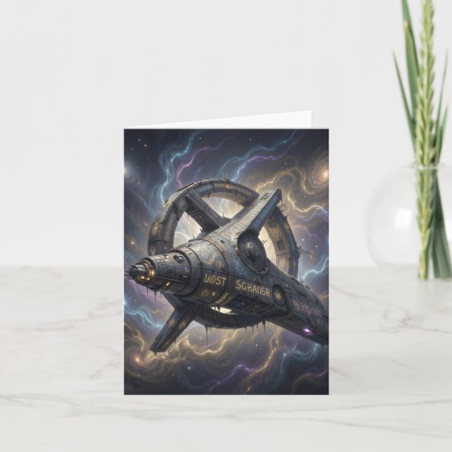 Stellar Path – Journey Through the Universe´7 Holiday Card (Front)
