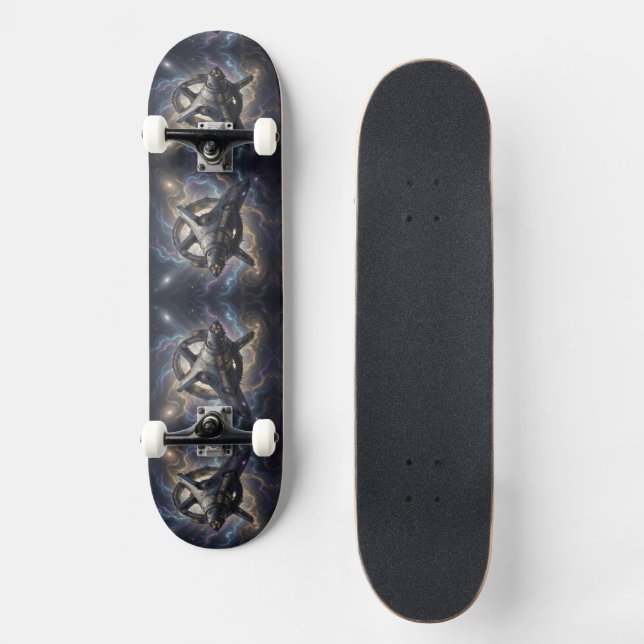 Stellar Path – Journey Through the Universe´7 Skateboard (Front)