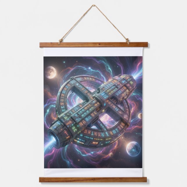 Stellar Path – Journey Through the Universe´8 Hanging Tapestry (Front)