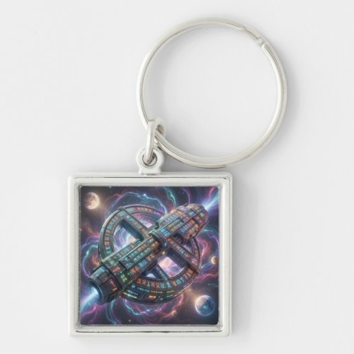 Stellar Path – Journey Through the Universe´8 Keychain