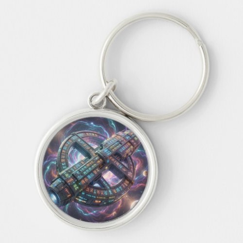 Stellar Path – Journey Through the Universe´8 Keychain