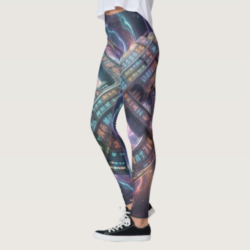Stellar Path – Journey Through the Universe´8 Leggings