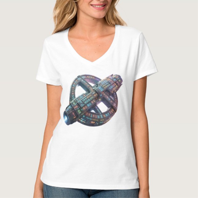 Stellar Path – Journey Through the Universe´8 T-Shirt (Front)