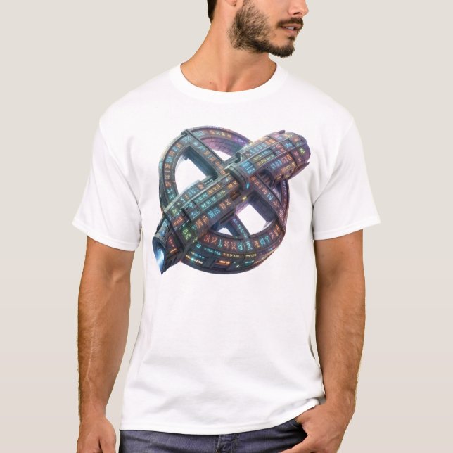 Stellar Path – Journey Through the Universe´8 T-Shirt (Front)