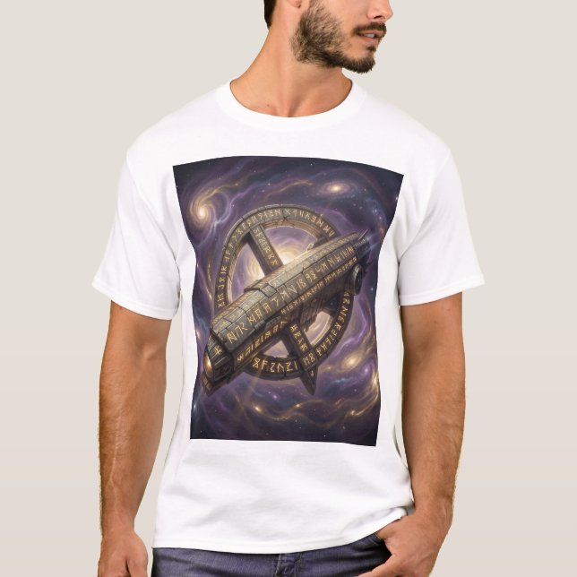 Stellar Path – Journey Through the Universe´9 T-Shirt (Front)
