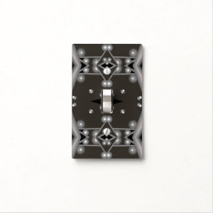 Stellar Performance Modern Abstract Art Design Light Switch Cover