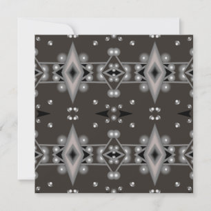 Stellar Performance Modern Abstract Art Design Note Card