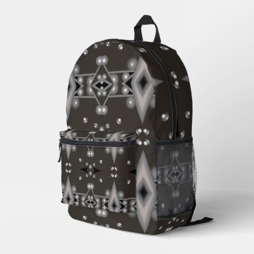 Stellar Performance Modern Abstract Art Design  Printed Backpack