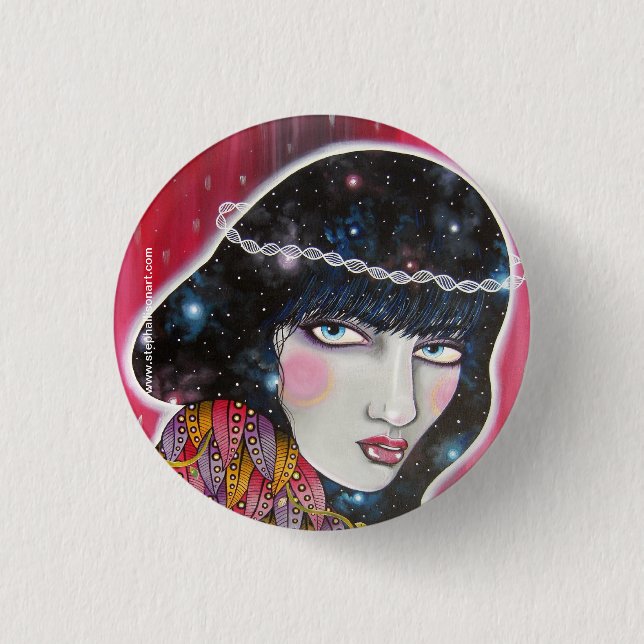 Stellar Pinback Button (Front)