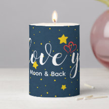 Stellar Promise Candle - Vertical Love Code