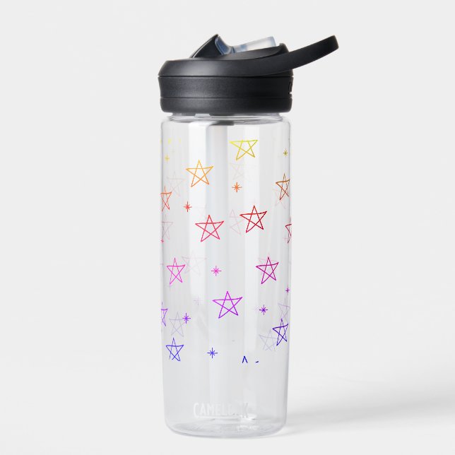 Stellar Rainbow Water Bottle (Left)