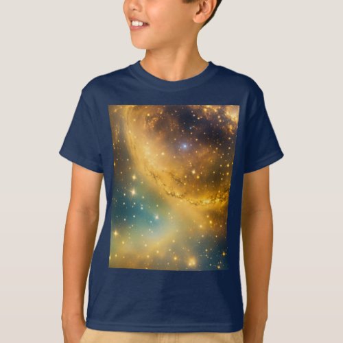 Stellar Secrets Interstellar Space Mystery T_Shirt