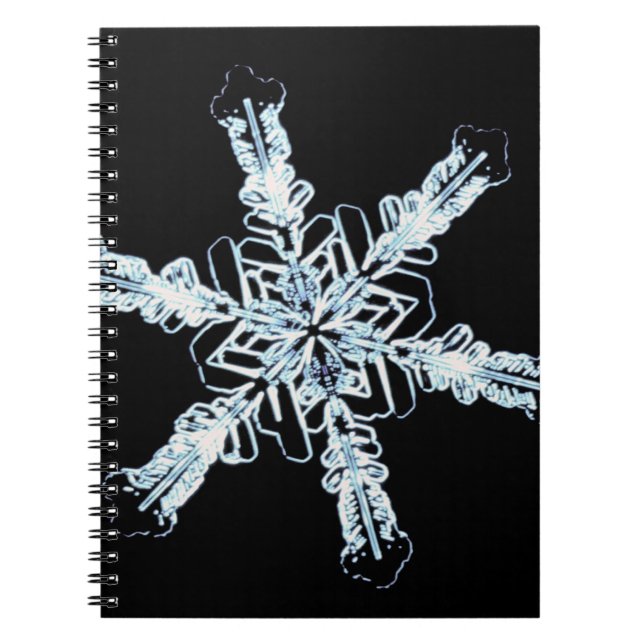 Stellar snow crystal notebook (Front)