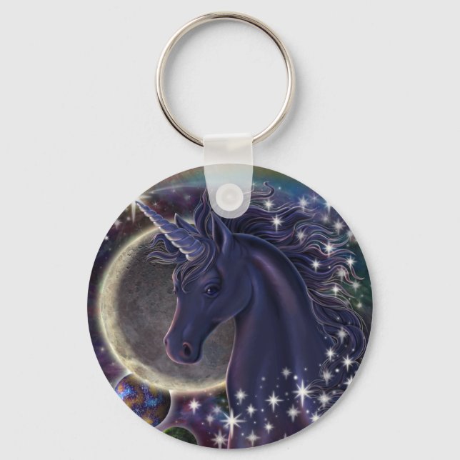 Stellar Unicorn Keychain (Front)