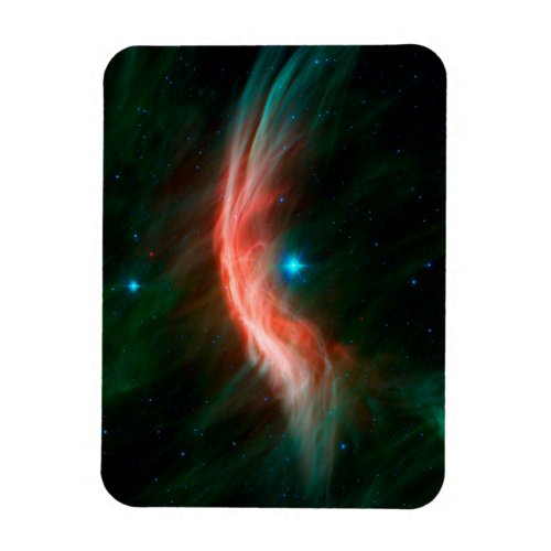 Stellar Winds Flow Out From Zeta Ophiuchi Magnet