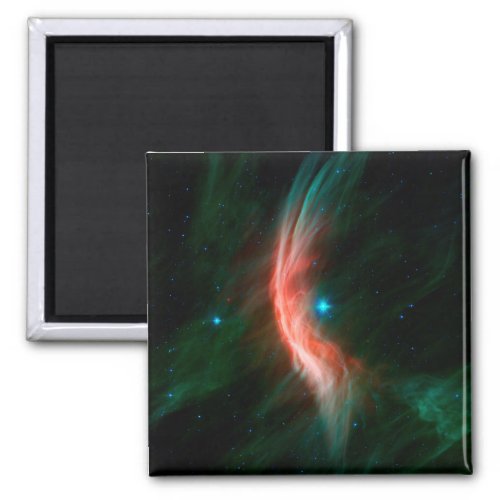 Stellar Winds Flow Out From Zeta Ophiuchi Magnet
