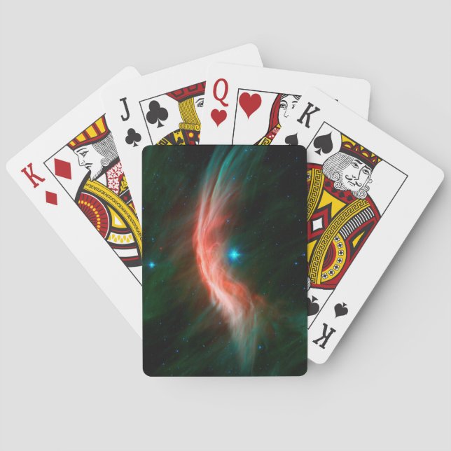 Stellar Winds Flow Out From Zeta Ophiuchi. Poker Cards (Back)