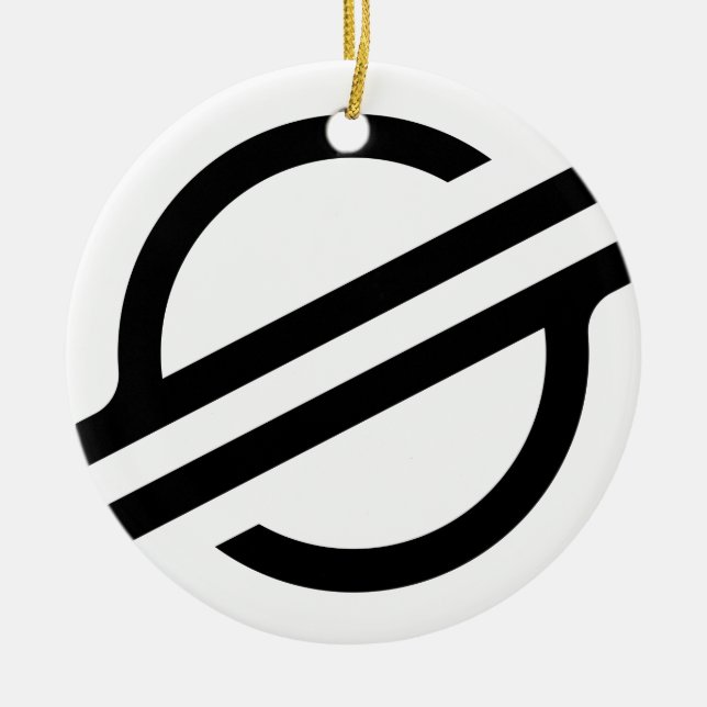 Stellar XLM Christmas Ornament (Front)