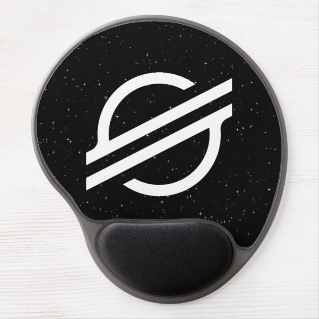 Stellar XLM Crypto Gel Mouse Pad  (Front)