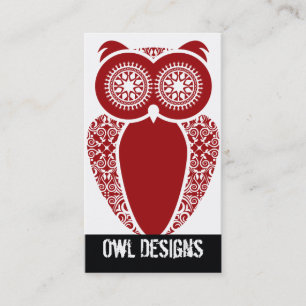 StellaRoot Hootie Owl Business Card