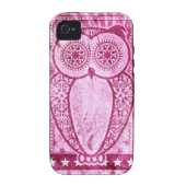 StellaRoot Pink Jeans Hootie Owl Case-Mate iPhone Case (Back)