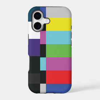 StellaRoot Retro TV Color Code Television vcr bars iPhone 17 Case