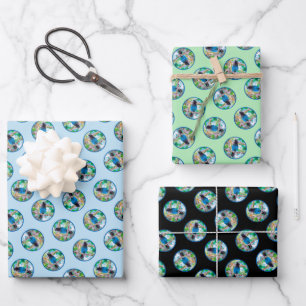 Steller's Jay in Forest Original Photograph Wrapping Paper Sheets
