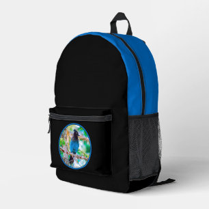 Steller's Jay - Original Photograph Printed Backpack