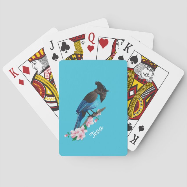 Steller's Jay Playing Cards (Back)