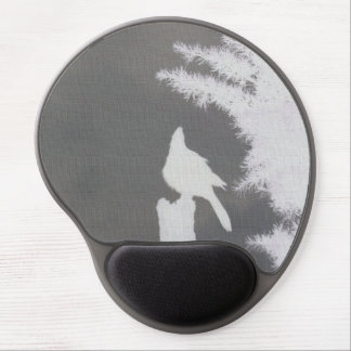 Steller's Jay Silhouette Gel Mousepad