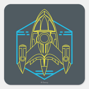Stellosphere Badge 2 Square Sticker