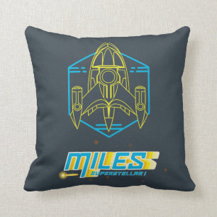 Stellosphere Badge Throw Pillow