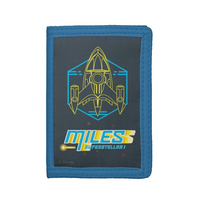 Stellosphere Badge Tri-fold Wallet (Front Vertical)