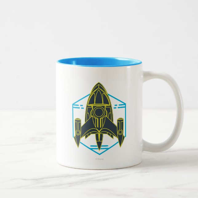 Stellosphere Badge Two-Tone Coffee Mug (Right)