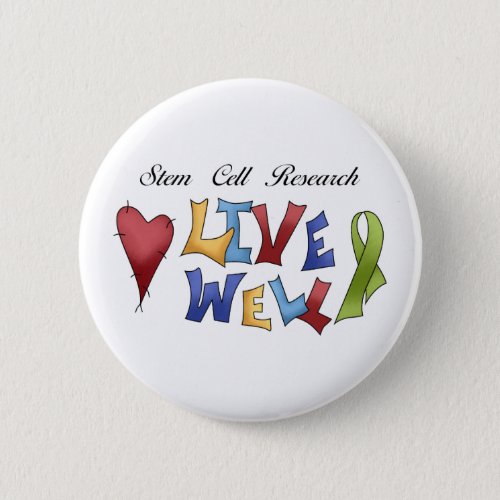 Stem Cell Research Pinback Button