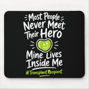 Stem cell transplant survivor bone marrow donor mouse pad