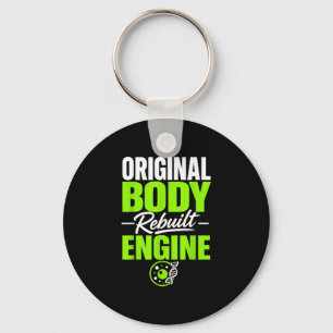 Stem cell transplant survivor keychain