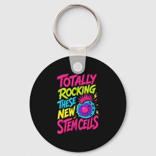 Stem cell transplant survivor keychain